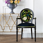 Стул с подлокотниками из бука с изображением птицы и цветов Blooming Birds варинант исполнения - 2 | Loft Concept в Брянске