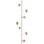 Напольная вешалка из древесины бука Unique Shaped Furniture Floor Hanger White варинант исполнения - 2 | Loft Concept в Брянске