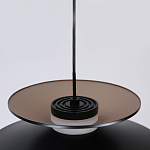 Подвесной светильник черного цвета из металла Obsidian Touch варинант исполнения - 3 | Loft Concept в Брянске