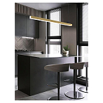 Люстра линейная светодиодная в минималистичном стиле New Age of Light варинант исполнения - 5 | Loft Concept в Брянске