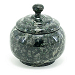 Сахарница из натурального камня Змеевик Stone Sugar Bowls варинант исполнения - 3 | Loft Concept в Брянске