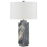 Настольная лампа с корпусом из серого мрамора Breathtaking View варинант исполнения - 4 | Loft Concept в Брянске