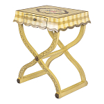 Приставной столик с ящиком в стиле ретро Vintage Rustic Tablecloth варинант исполнения - 2 | Loft Concept в Брянске