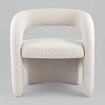 Кресло дизайнерское для лаунж зоны жемчужного цвета Pearl Lounge варинант исполнения - 9 | Loft Concept в Брянске