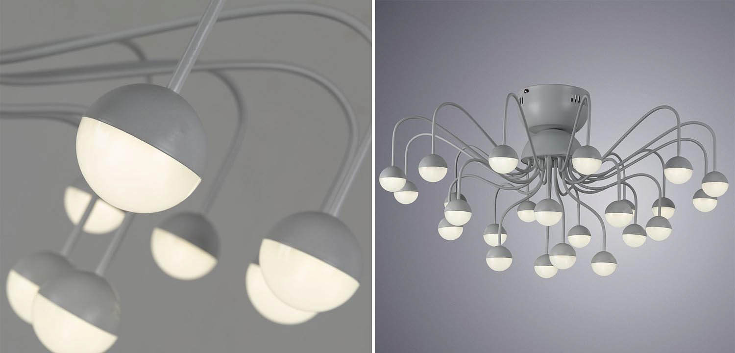 Потолочная люстра Vilelme Chandelier white Потолочная люстра Vilelme Chandelier white - Loft-Concept в Брянске
