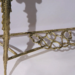 Консоль бронзовая с мраморной столешницей Bronze De Console варинант исполнения - 1 | Loft Concept в Брянске