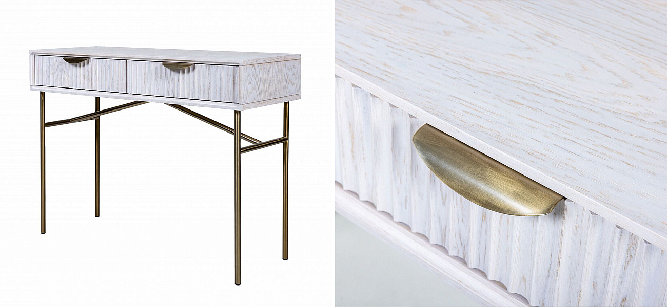 Консоль Antique Order Шпон Беленого дуба Консоль Antique Order Шпон Беленого дуба - Loft-Concept в Брянске