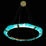 Люстра в форме кольца с цветочным декором Warm Heavenly Light варинант исполнения - 6 | Loft Concept в Брянске