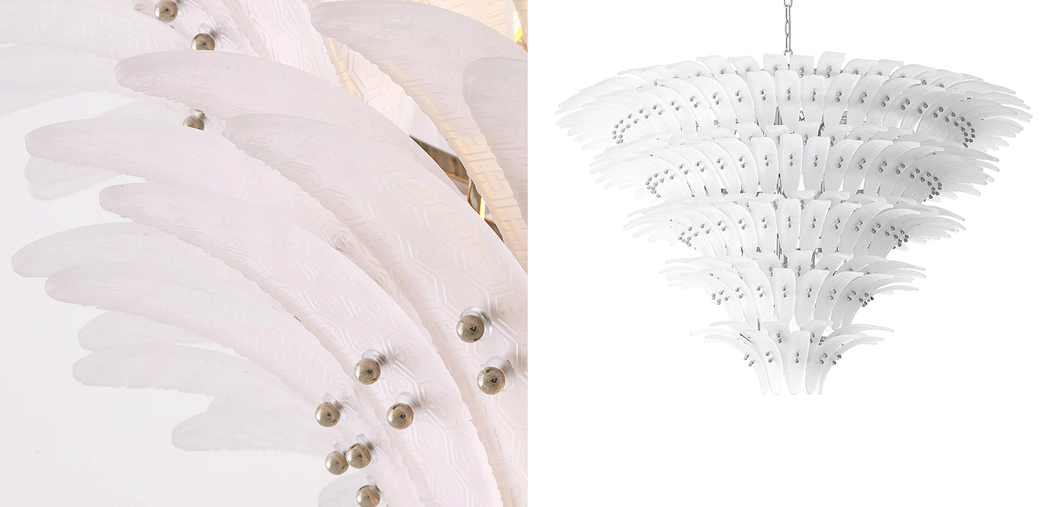 Люстра Philipp Plein Chandelier Bel Air XL Белая Люстра Philipp Plein Chandelier Bel Air XL Белая - Loft-Concept в Брянске