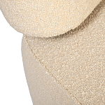 Кресло бежевое без подлокотников с обивкой из ткани букле Space of Freedom варинант исполнения - 3 | Loft Concept в Брянске