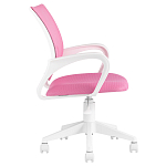 Офисное кресло с основанием из белого пластика Desk chairs Pink варинант исполнения - 3 | Loft Concept в Брянске