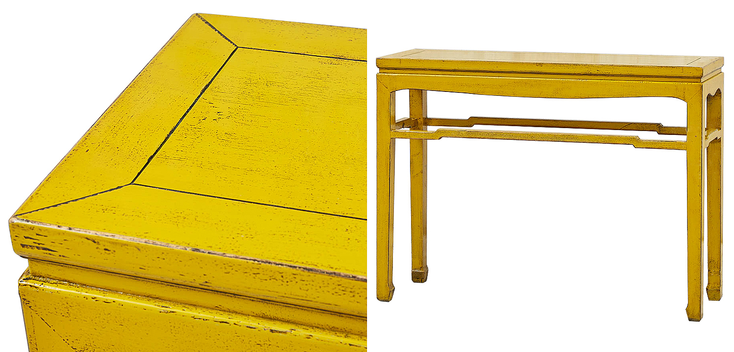 Консоль в китайском стиле из массива сосны Yellow Chinese Collection Console Консоль в китайском стиле из массива сосны Yellow Chinese Collection Console - Loft-Concept в Брянске