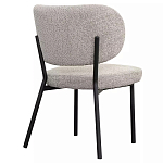 Стул мягкий с серо-бежевой буклированной обивкой Inspiration from Provence варинант исполнения - 3 | Loft Concept в Брянске