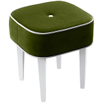 Квадратный мягкий пуф на белых ножках Winton Pouf Square варинант исполнения - 1 | Loft Concept в Брянске