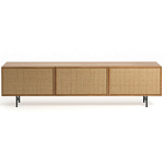 ТВ-тумба с декором из ротанга Pansy Rattan TV Stand варинант исполнения - 1 | Loft Concept в Брянске