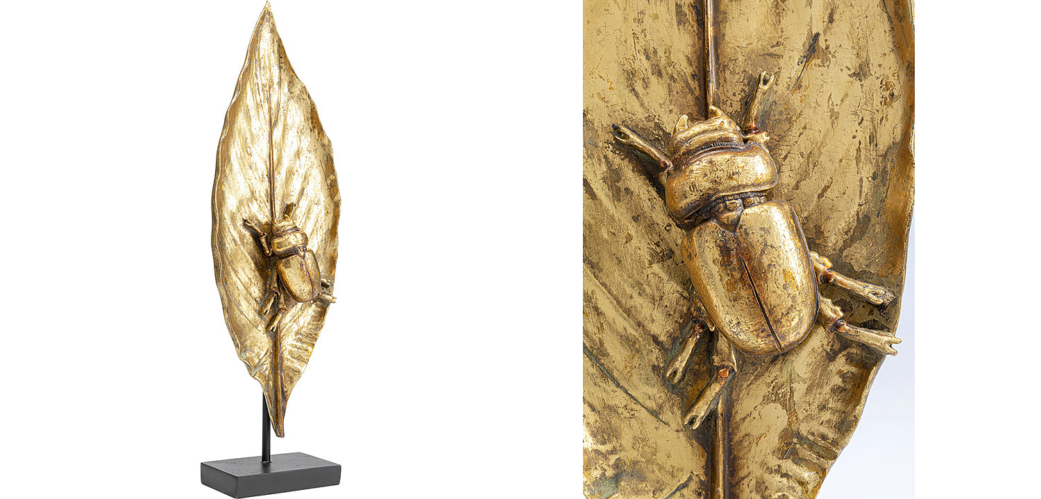 Статуэтка Golden Beetle on a leaf - Loft-Concept в Брянске