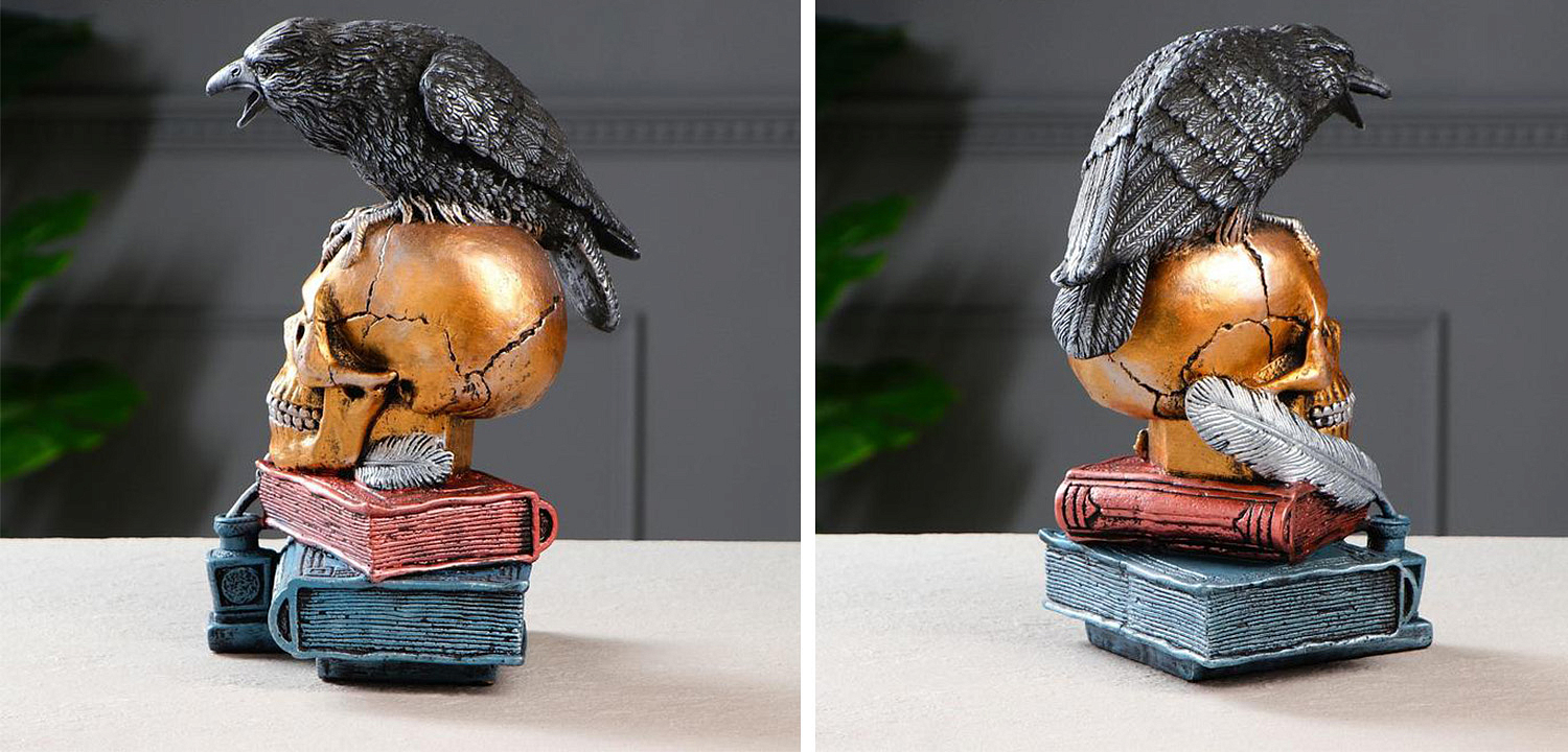 Статуэтка Raven and Skull Статуэтка Raven and Skull - Loft-Concept в Брянске