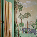 Обои ручная роспись Dandaka Glades Original colourway on painted Xuan paper варинант исполнения - 1 | Loft Concept в Брянске