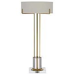 Настольная лампа на прозрачном основании Light Flowing Up варинант исполнения - 2 | Loft Concept в Брянске