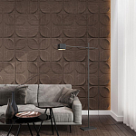 Гипсовая 3D панель с принтографией PM-20 варинант исполнения - 1 | Loft Concept в Брянске