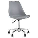 Офисный стул на металлическом основании EGGERY Grey варинант исполнения - 1 | Loft Concept в Брянске