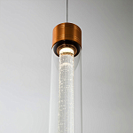 Подвесной светильник золото Sparkling Bubbles Tube Gold Hanging Lamp варинант исполнения - 5 | Loft Concept в Брянске