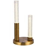 Настольная лампа латунь Dew Drops Tube Brass Table Lamp варинант исполнения - 1 | Loft Concept в Брянске
