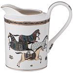 Чайный сервиз из фарфора с изображением лошадей на 6 персон 15 предметов Porcelain Horse Set  варинант исполнения - 4 | Loft Concept в Брянске