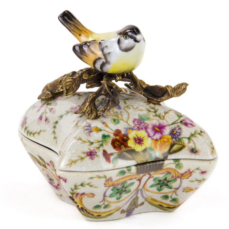 Шкатулка Casket Bird Мульти Бронза Шкатулка Casket Bird Мульти Бронза в Брянске | Loft Concept