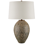 Настольная лампа с текстурным узором Movement of Smooth Lines варинант исполнения - 3 | Loft Concept в Брянске