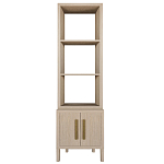 Этажерка Primo с тумбой шпон Светлый дуб варинант исполнения - 1 | Loft Concept в Брянске