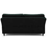 Диван с обивкой из велюра зеленый Gibbs Dark Green Sofa варинант исполнения - 3 | Loft Concept в Брянске