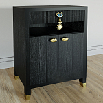 Комод Elsa Dreams Black Двухстворчатый  варинант исполнения - 1 | Loft Concept в Брянске