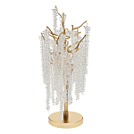 Лампа настольная со стеклянными подвесами цвет золото Light FAIRYTREE варинант исполнения - 1 | Loft Concept в Брянске