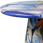 Дизайнерский журнальный стол с цветным орнаментом Unyly варинант исполнения - 3 | Loft Concept в Брянске