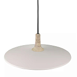 Подвесной светильник круглый в сочетании дерева и металла Space варинант исполнения - 2 | Loft Concept в Брянске