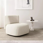 Дизайнерский журнальный стол белый в форме геометрических фигур Cydogic варинант исполнения - 1 | Loft Concept в Брянске