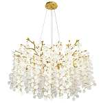 Люстра с круглыми хрустальными подвесками Fairytree Gold Crystal Branches Chandelier 10 варинант исполнения - 2 | Loft Concept в Брянске