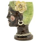 Ваза Vase Selva Moro Head Shiny варинант исполнения - 1 | Loft Concept в Брянске