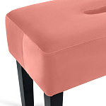 Мягкий  пуф на черных ножках Winton Pouf варинант исполнения - 22 | Loft Concept в Брянске