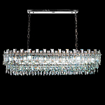 Люстра овальная с хрустальными подвесками Gorgeous Crystal Light варинант исполнения - 5 | Loft Concept в Брянске