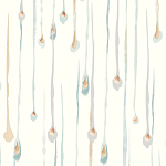 Мебельная ткань Велюр Raindrops White 145 см N 1003 варинант исполнения - 1 | Loft Concept в Брянске