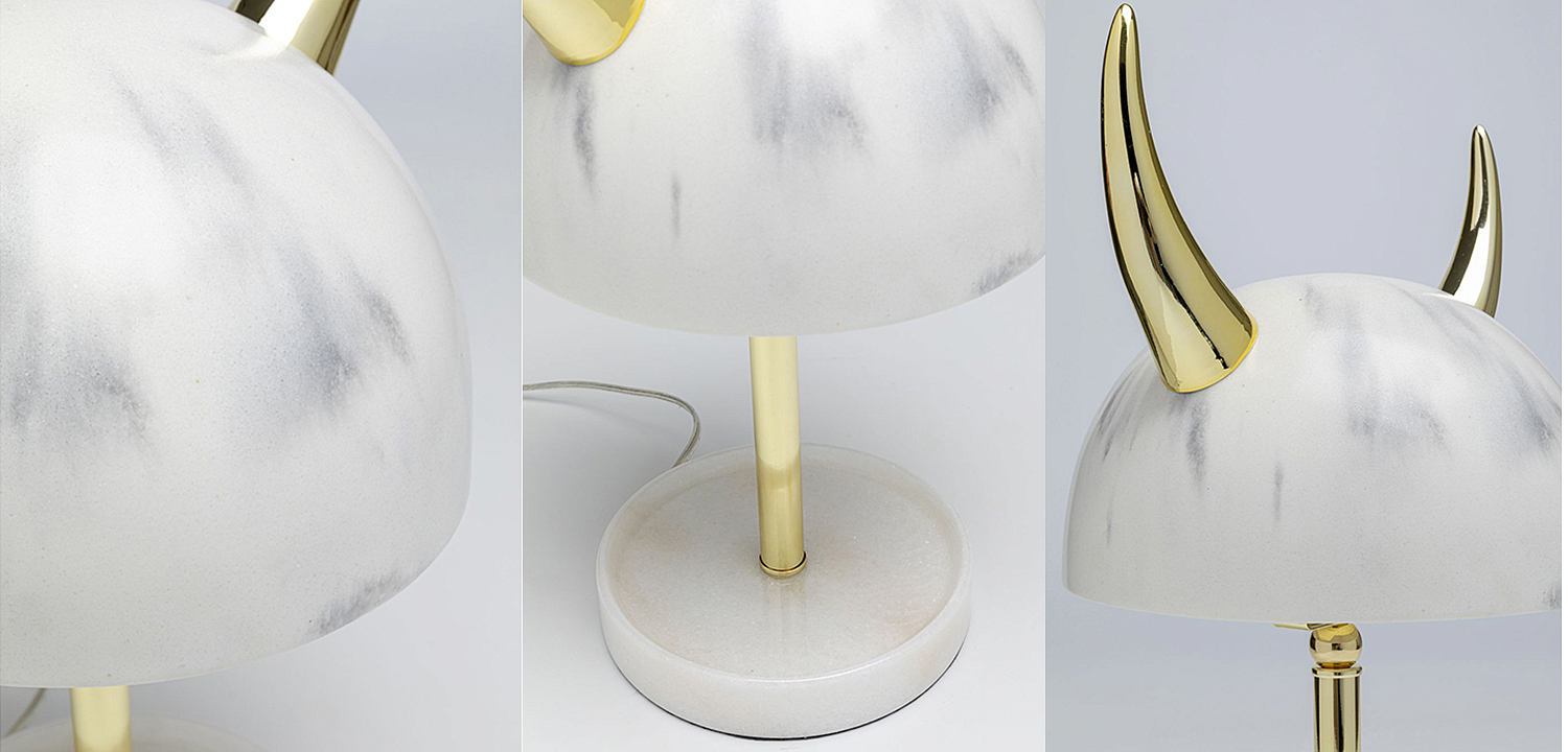 Настольная лампа Marble with Horns - Loft-Concept в Брянске