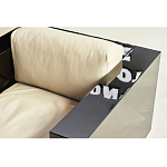 Дизайнерское кожаное кресло Poltronova Saratoga Armchair варинант исполнения - 7 | Loft Concept в Брянске