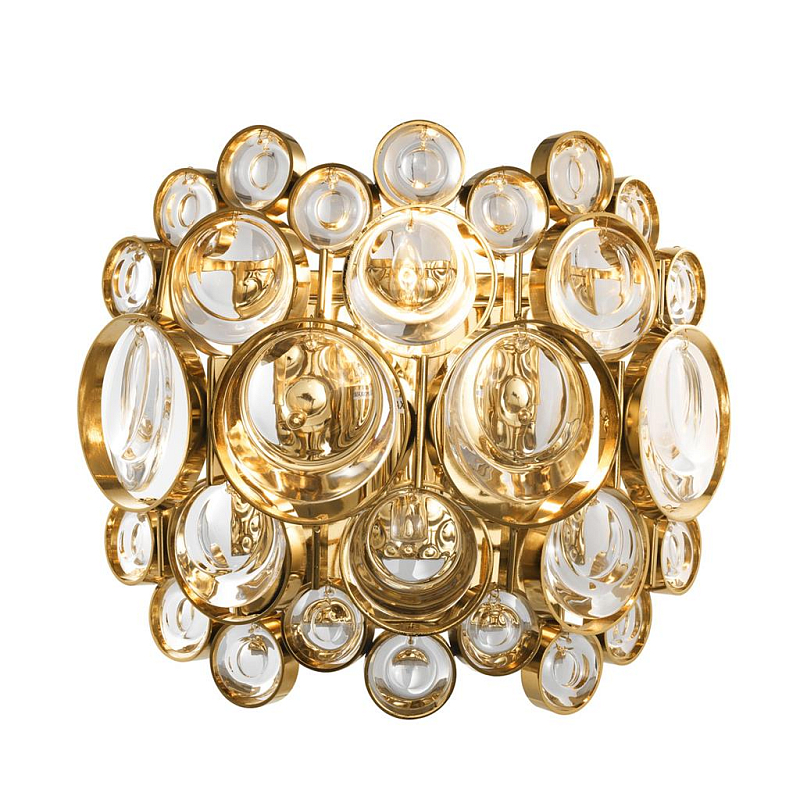 Бра Wall Lamp Avant Глянцевое золото Прозрачный (Transparent) Бра Wall Lamp Avant Глянцевое золото Прозрачный (Transparent) в Брянске | Loft Concept