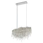 Люстра подвесная с металлическими цепочками и изогнутыми металлическими дугами 72 см Atlantis Chain варинант исполнения - 4 | Loft Concept в Брянске