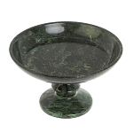 Фруктовница большая из натурального камня Змеевик Шабровский Natural Stone Fruit Bowls варинант исполнения - 2 | Loft Concept в Брянске