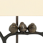 Настольная лампа Птицы на изогнутой ветке Lamp Tit варинант исполнения - 1 | Loft Concept в Брянске