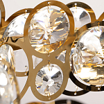 Люстра подвесная из золотых колец 57 см Golden Circles варинант исполнения - 10 | Loft Concept в Брянске