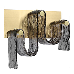 Бра волнистой формы из фактурного стекла Big Wave варинант исполнения - 1 | Loft Concept в Брянске